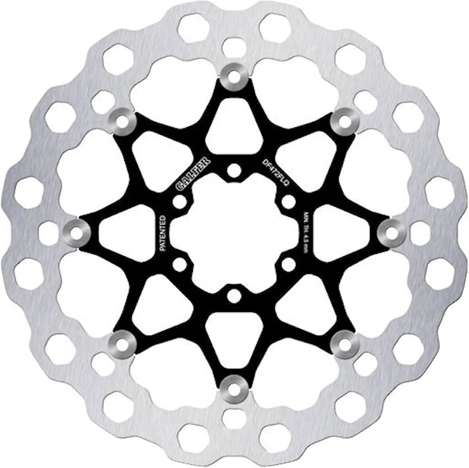 Front Floating Cubic Brake Disc - Galfer Compatible With Victory Judge 1731 (2015)