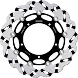 Front Floating Grooved Wave Brake Disc - Galfer Compatible With Yamaha Fz-1 - Fazer 1000 (2006)