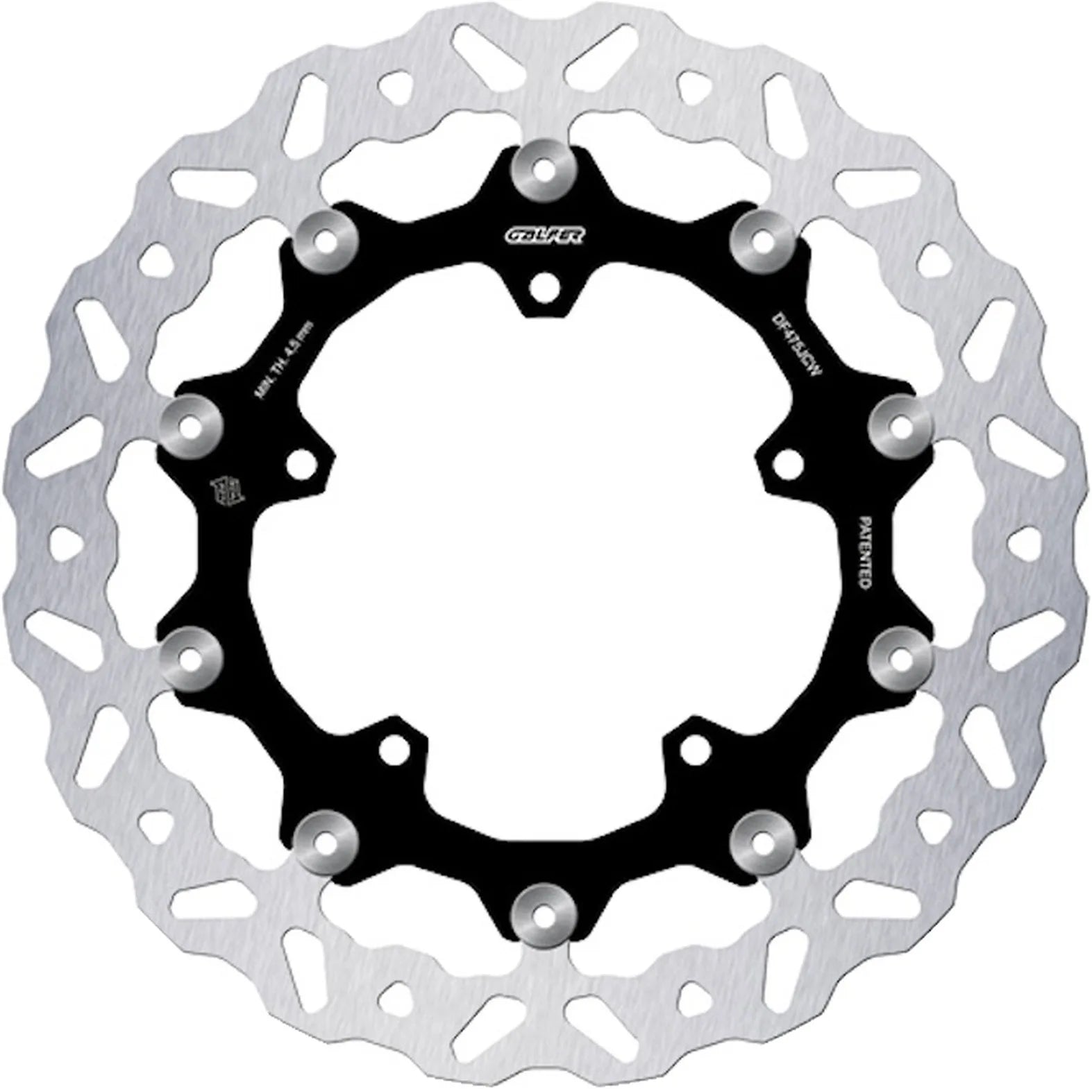 Front Floatech Wave Brake Disc - Galfer Compatible With Yamaha Yzf-R9 900 (2025)