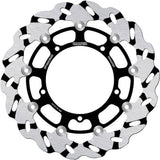 Front Floating Grooved Wave Brake Disc - Galfer Compatible With Yamaha Yzf-R6 600 (2008-2016)