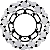 Front Floating Grooved Wave Brake Disc - Galfer Compatible With Yamaha Mt-09 Abs (2013-2020)