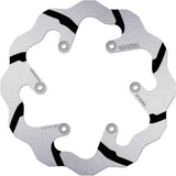 Rear Fixed Grooved Wave Brake Disc - Galfer Compatible With Yamaha Wr 450 F (2003-2011)