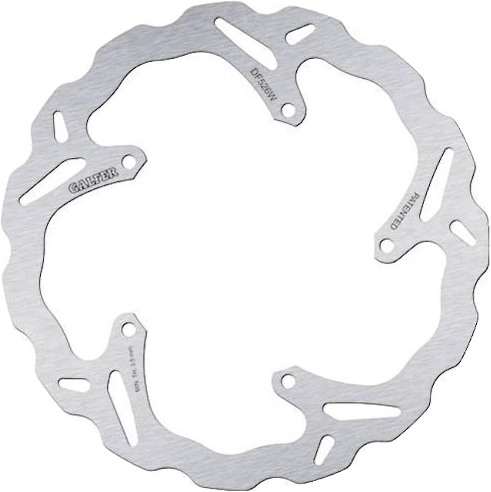 Front Fixed Wave Brake Disc - Galfer Compatible With Yamaha Yzf-R 125 (2008-2013)