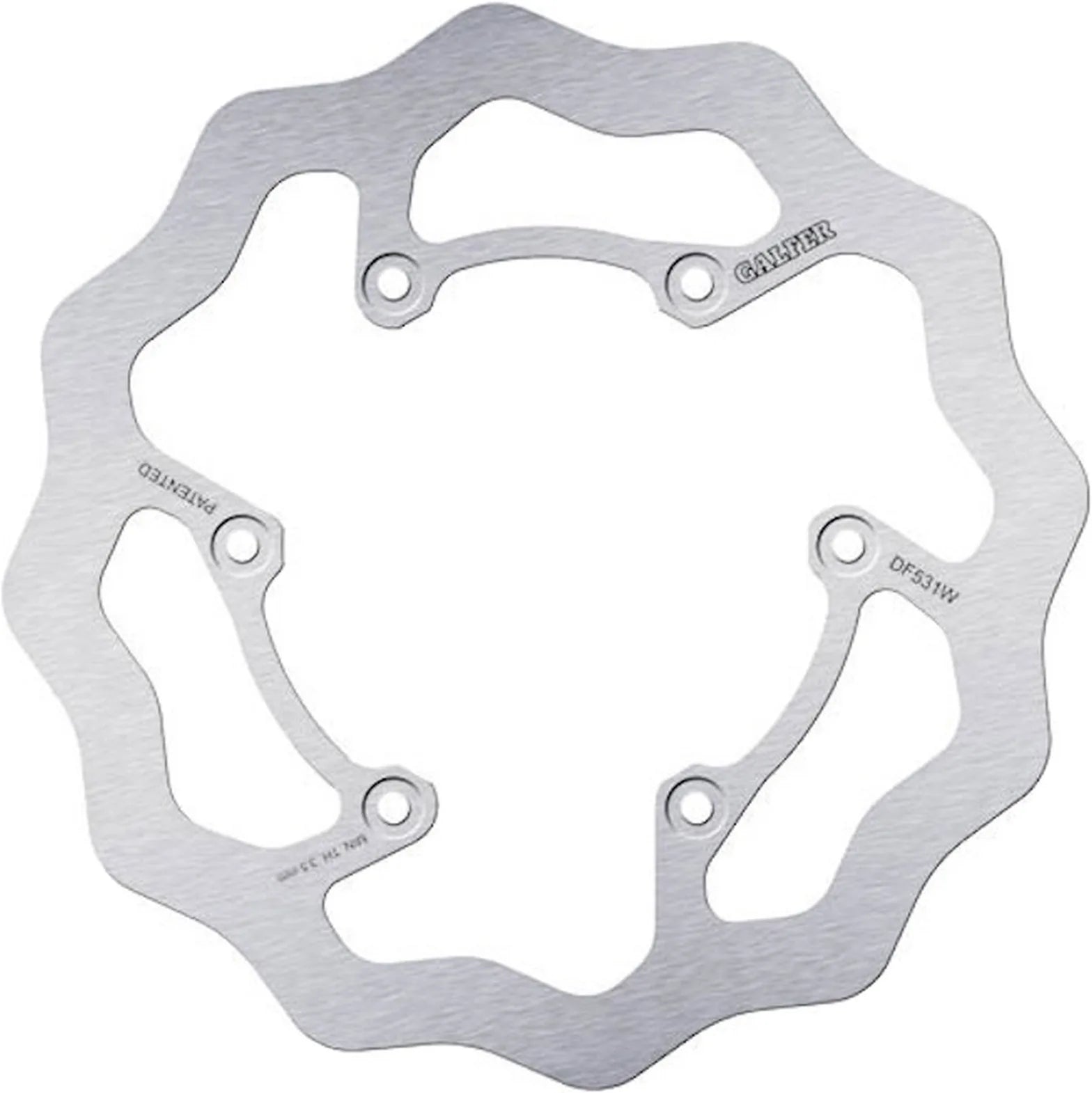 Disque De Frein Arrière Fixe Wave - Galfer Compatible Avec Fantic Motor Xxf 450 (2021)