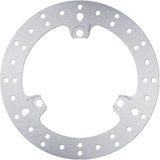 Rear Fixed Round Brake Disc - Galfer Compatible With Yamaha N-Max 125 Abs (2015)