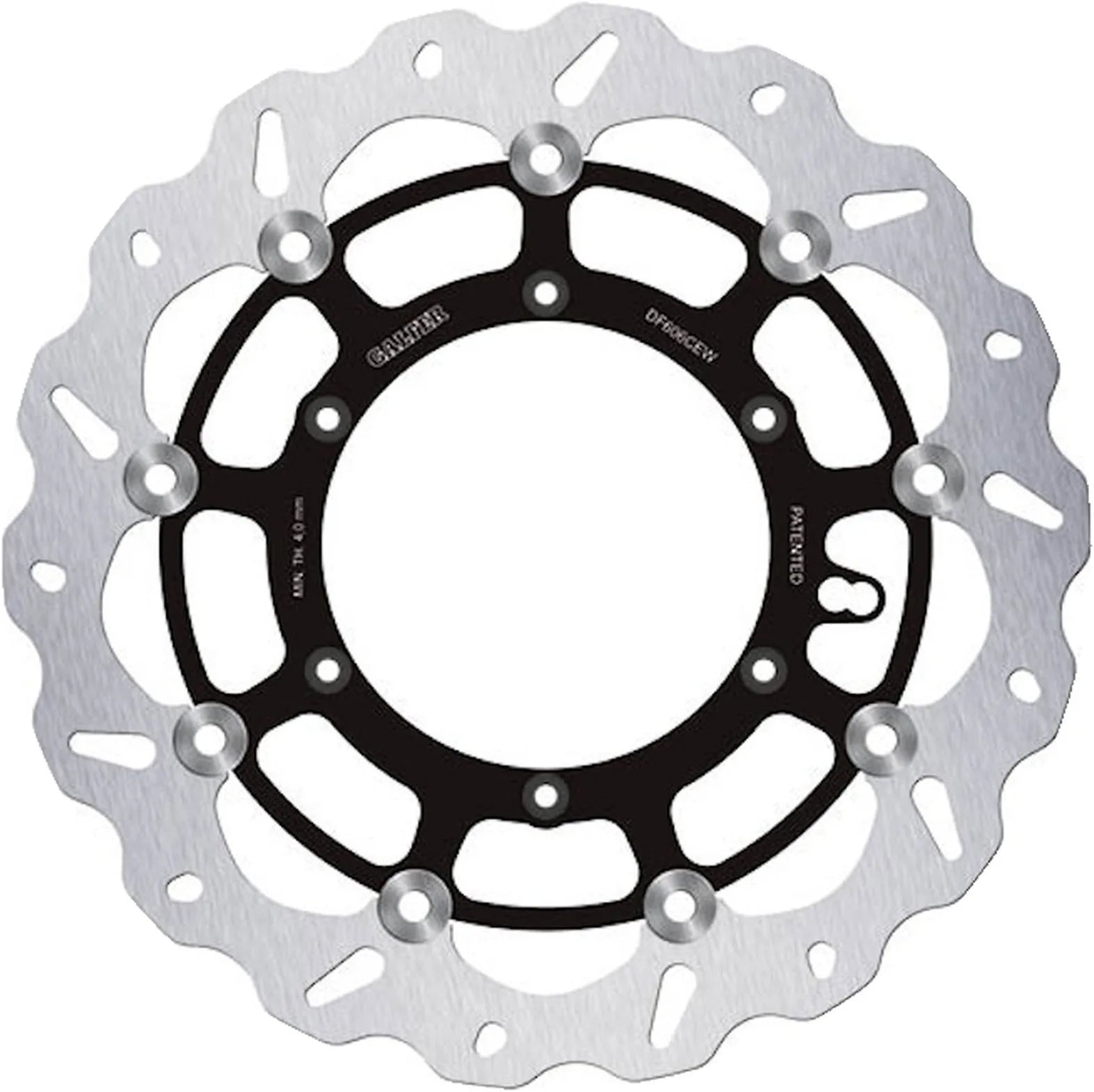 Disque De Frein Avant Flottant Wave - Galfer Compatible Avec Husaberg 125 Te (2011)