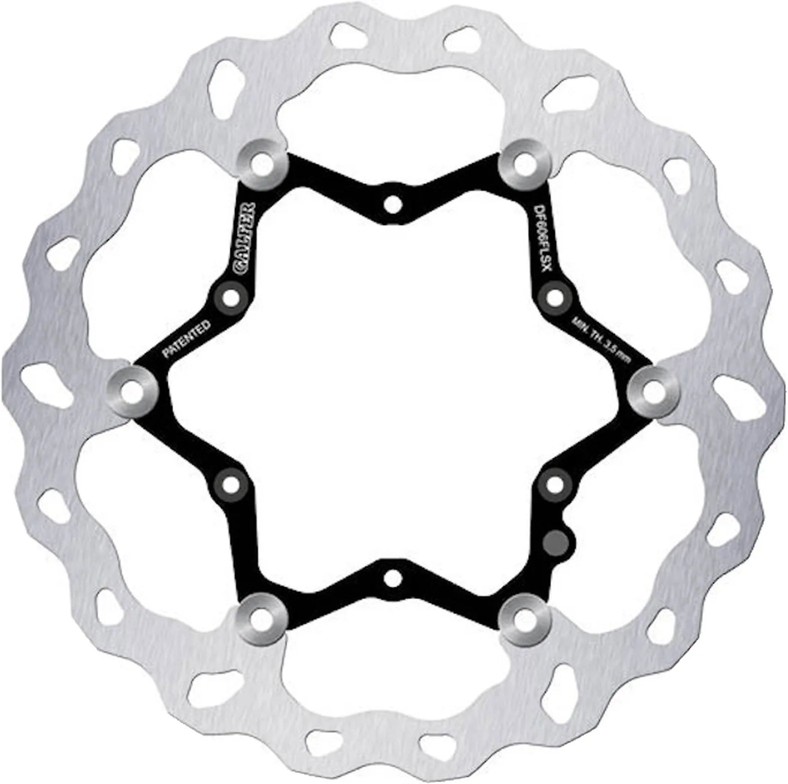 Disque De Frein Avant Flottant Surdimensionné Wave - Galfer Compatible Avec Husaberg 250 Te (2011)