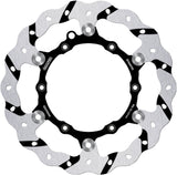 Front Floating Oversized Grooved Wave Brake Disc - Galfer Compatible With Husaberg 250 Te (2011)