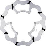 Front Fixed Oversized Grooved Wave Brake Disc - Galfer Compatible With Husqvarna 250 I Te (2017)