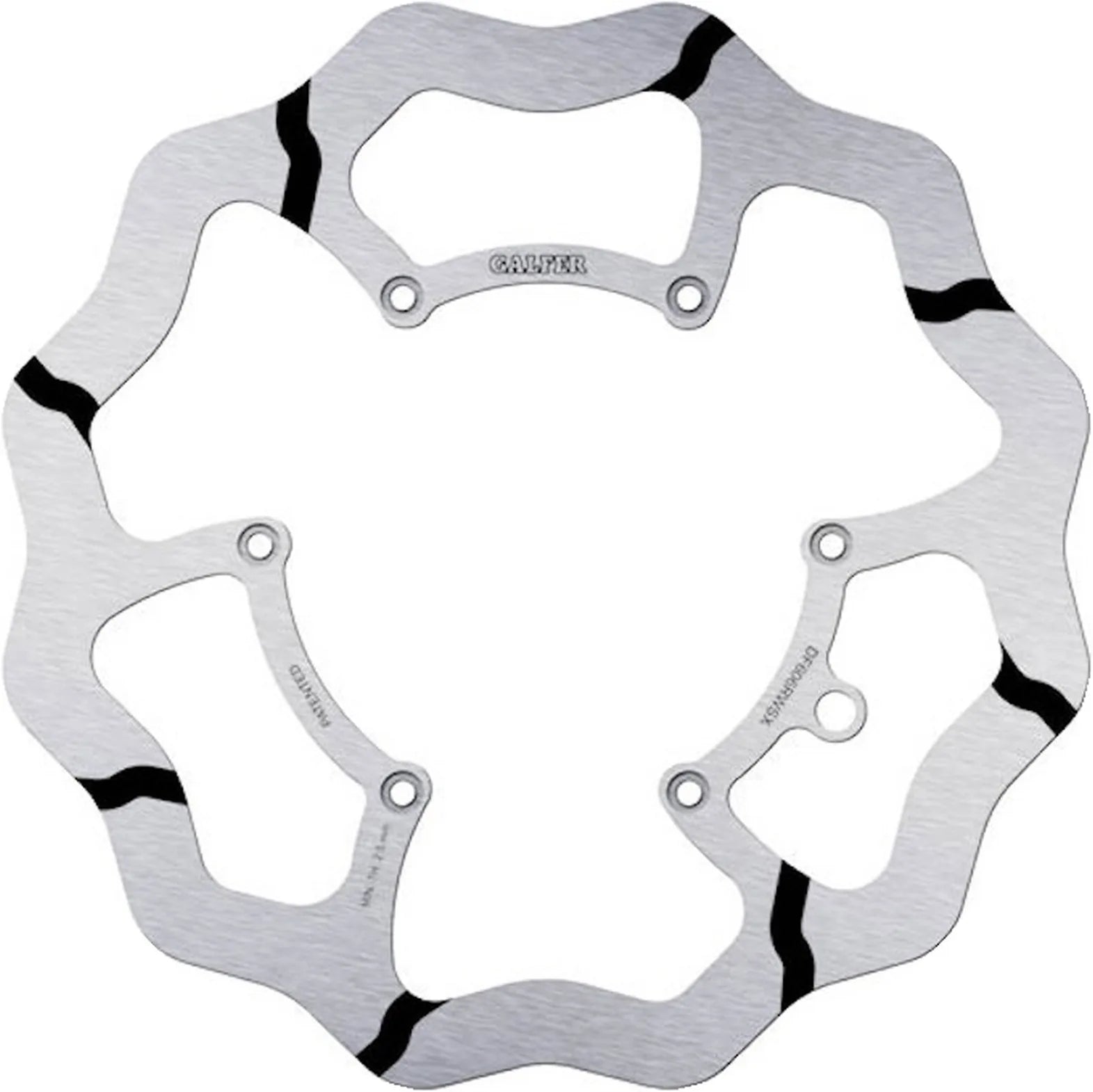 Disque De Frein Avant Fixe Surdimensionné Grooved Wave - Galfer Compatible Avec Husaberg 300 Te (2011)