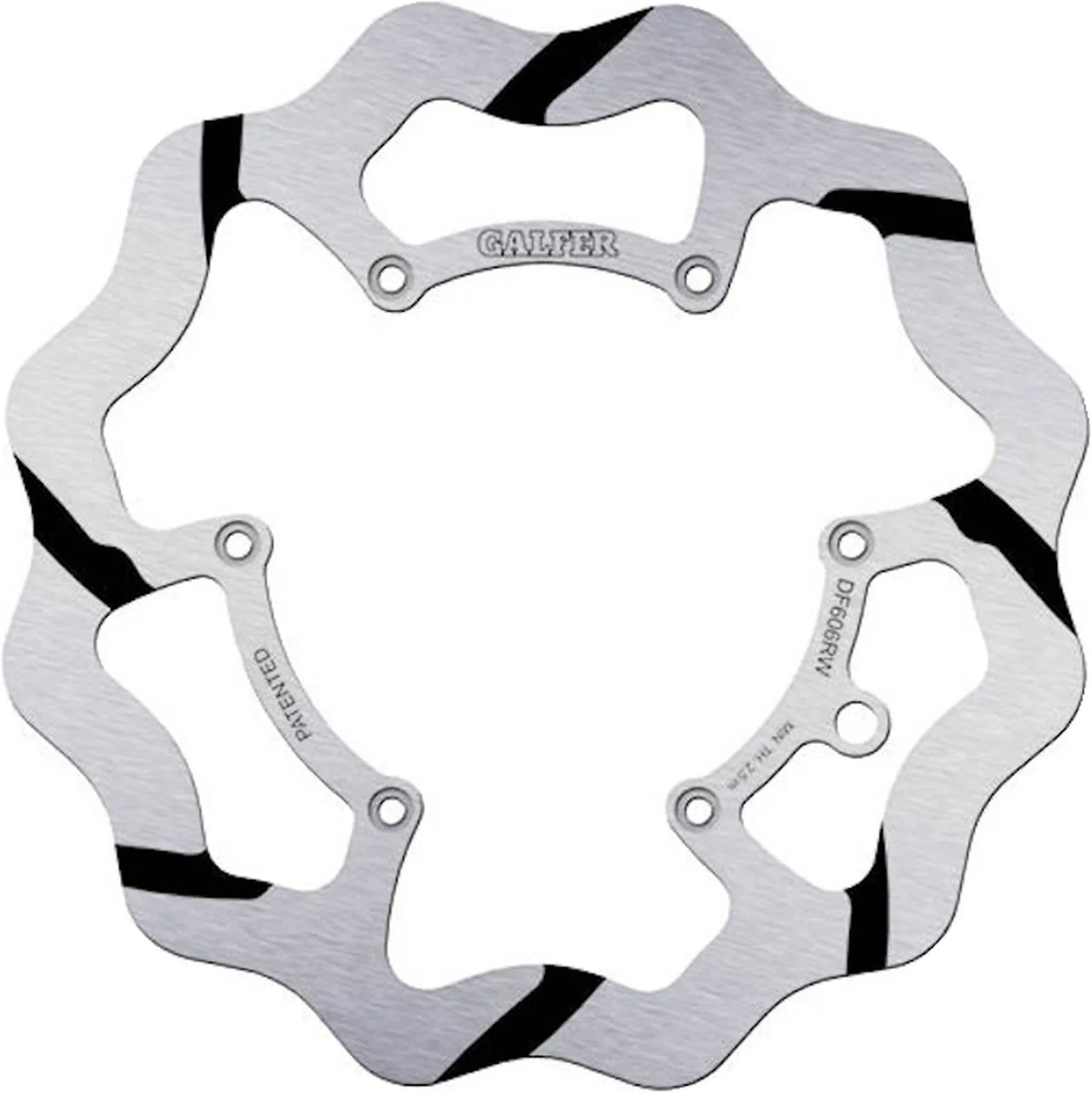 Front Fixed Grooved Wave Brake Disc - Galfer Compatible With Stark Varg Ex (2025)