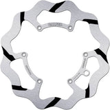 Front Fixed Grooved Wave Brake Disc - Galfer Compatible With Husqvarna 125 Tc (2014)