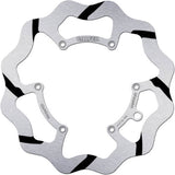 Front Fixed Grooved Wave Brake Disc - Galfer Compatible With Alfer 125 Vr 4T (2003)