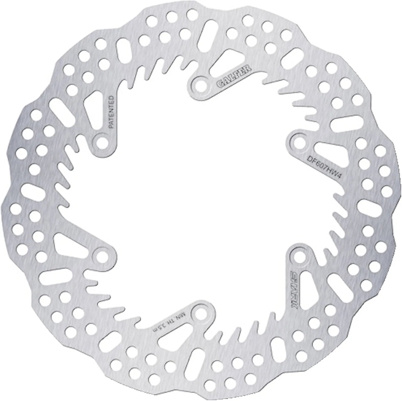 Disque De Frein Arrière Fixe Shark - Galfer Compatible Avec Gasgas Ec 250 F (2021)