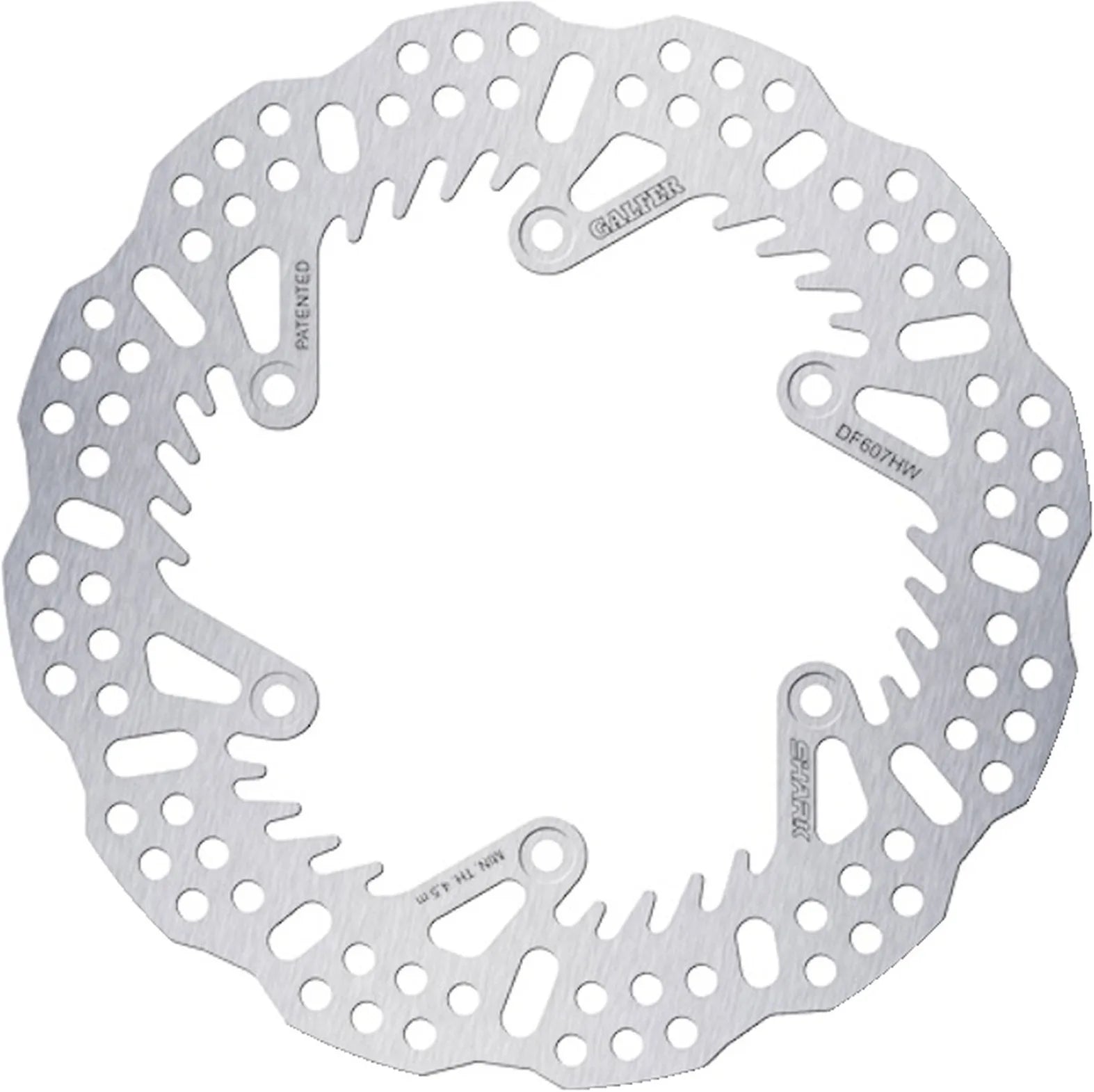 Disque De Frein Arrière Fixe Shark - Galfer Compatible Avec Gasgas Ec 250 (2021)