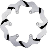 Rear Fixed Oversized Grooved Wave Brake Disc - Galfer Compatible With Husaberg 400 Fe