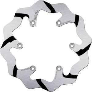 Rear Fixed Oversized Grooved Wave Brake Disc - Galfer Compatible With Ktm 250 Gs (1993)