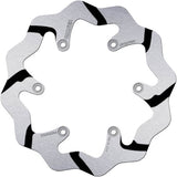 Rear Fixed Grooved Wave Brake Disc - Galfer Compatible With Husaberg 570 Fe (2009)