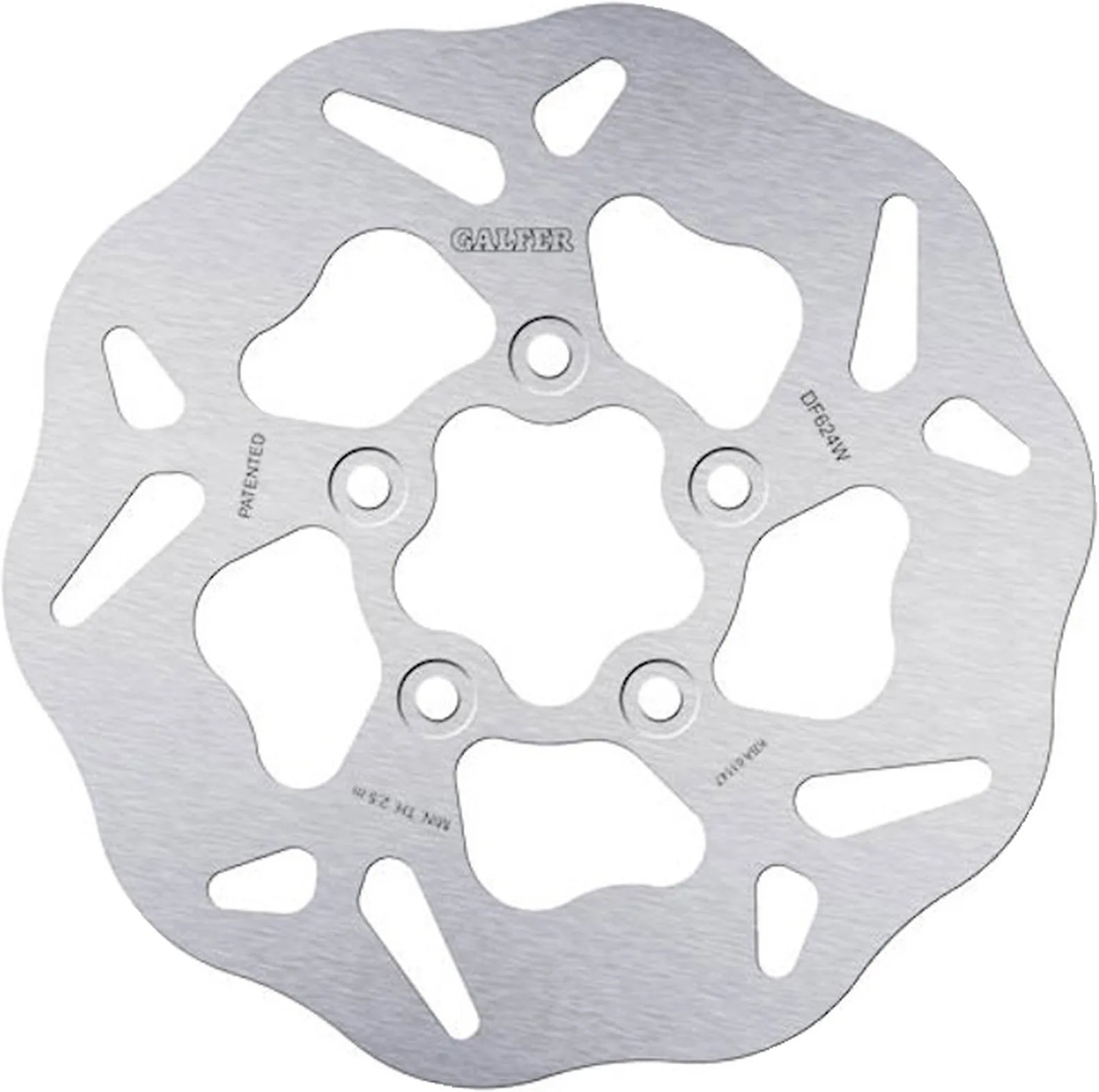 Front Fixed Wave Brake Disc - Galfer Compatible With Italjet Dragster 125