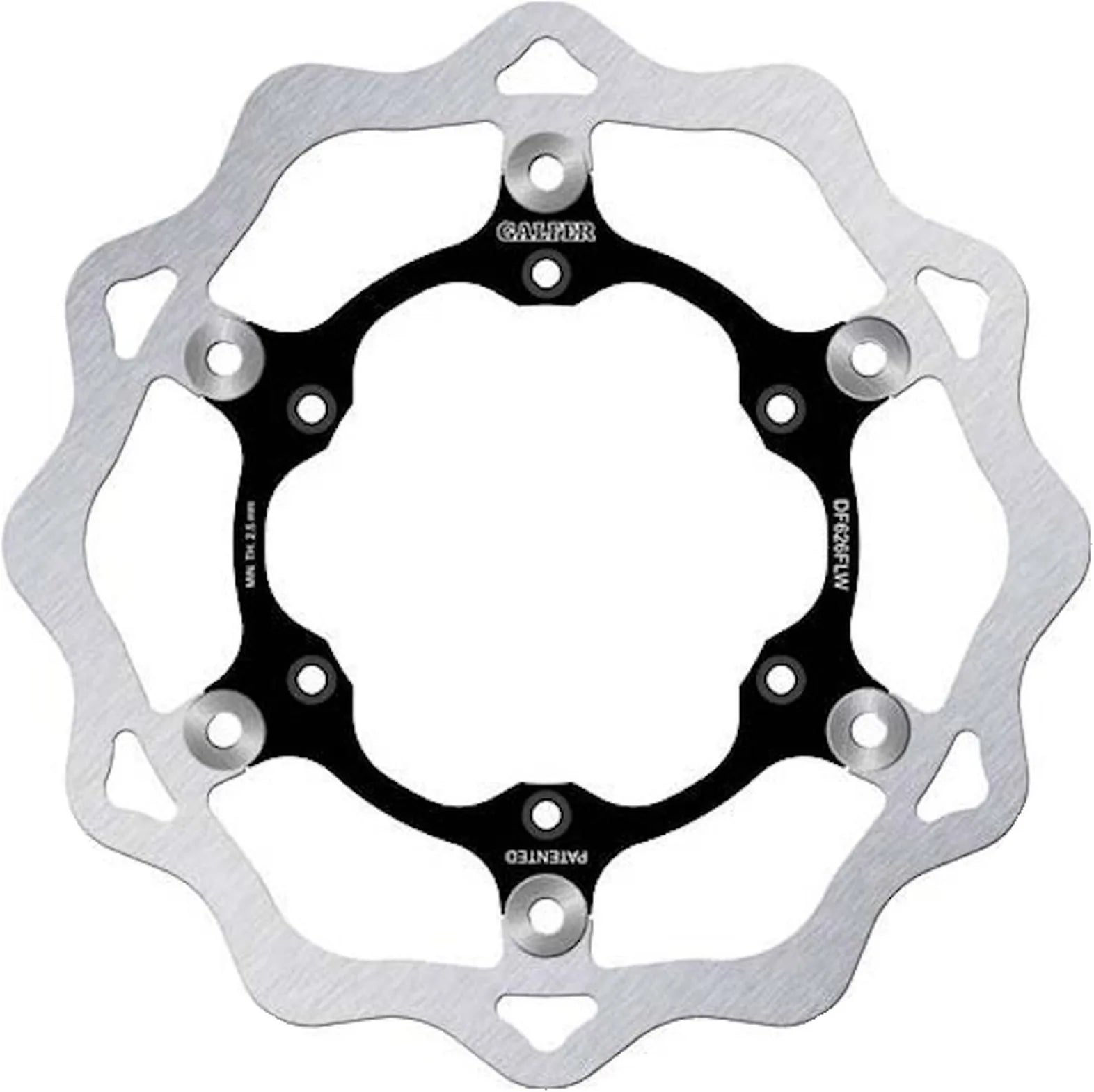 Disque De Frein Avant Flottant Wave - Galfer Compatible Avec Husaberg 350 Fc (1995-1999)
