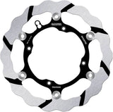 Front Floating Oversized Grooved Wave Brake Disc - Galfer Compatible With Husqvarna 125 Cr (2005)