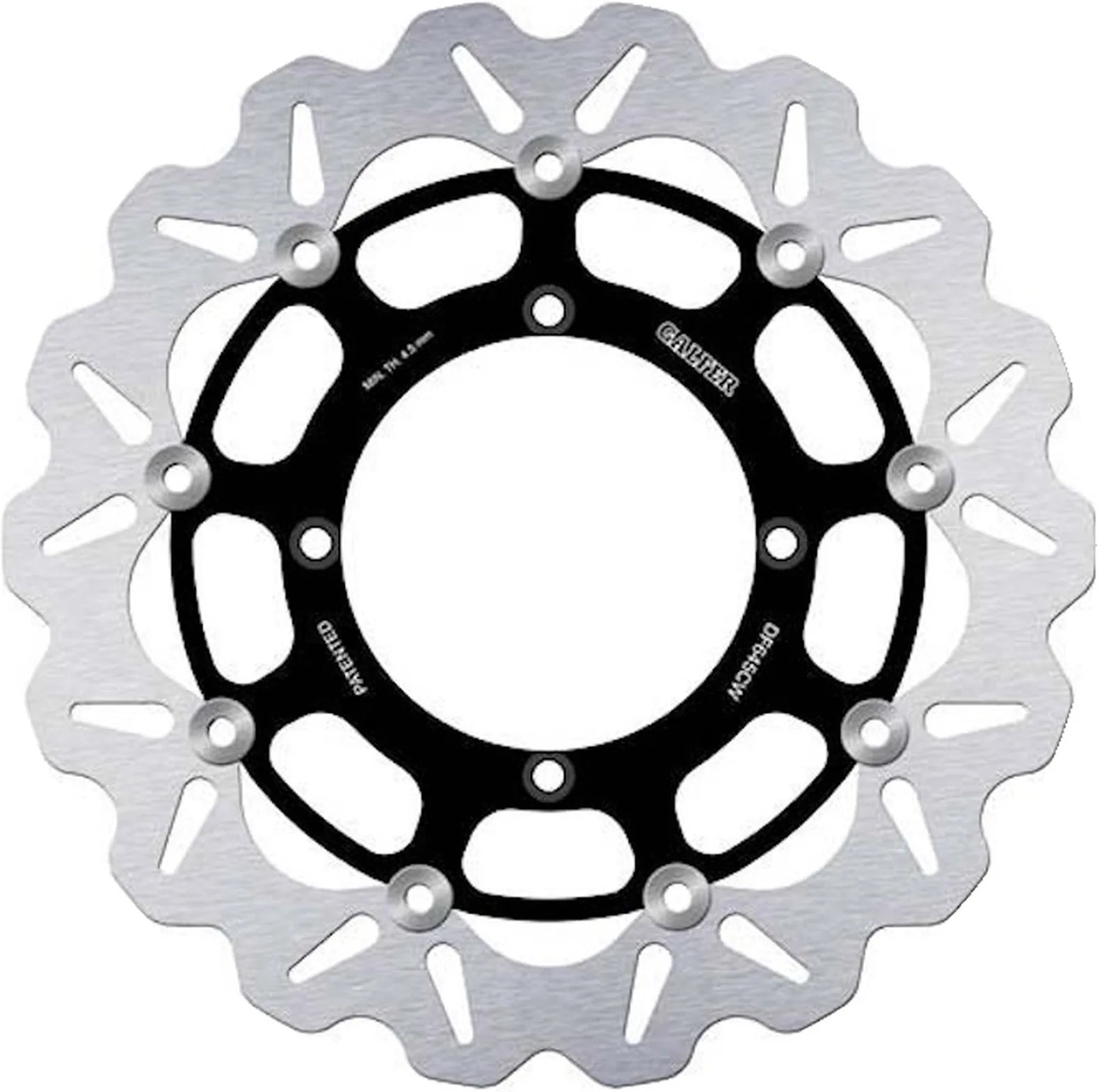 Disque De Frein Avant Flottant Wave - Galfer Compatible Avec Beta Mx 50 Enduro (1992)
