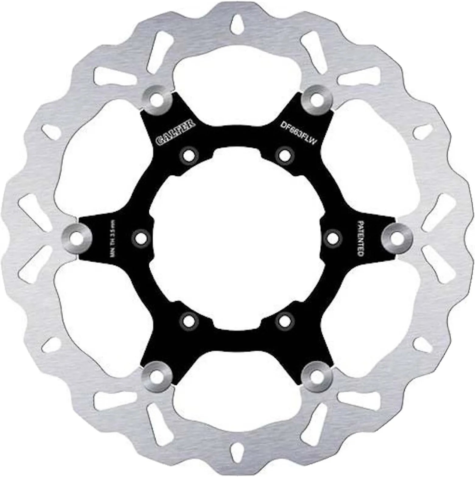 Disque De Frein Avant Flottant Wave - Galfer Compatible Avec Aprilia Pegaso 600 (1991)
