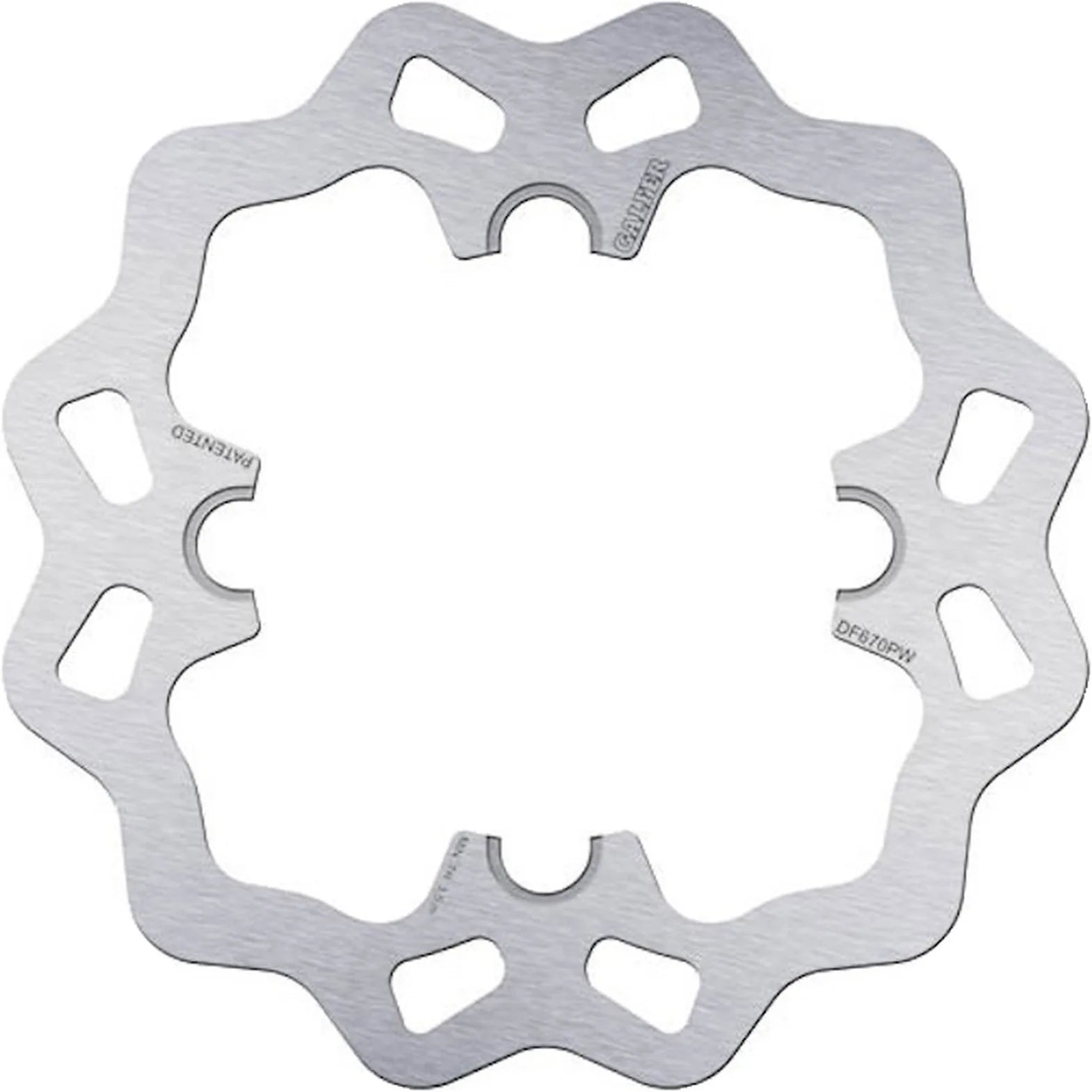 Rear Wave Brake Disc - Galfer Compatible With Sherco Sx 2.5 F 250 (2010)