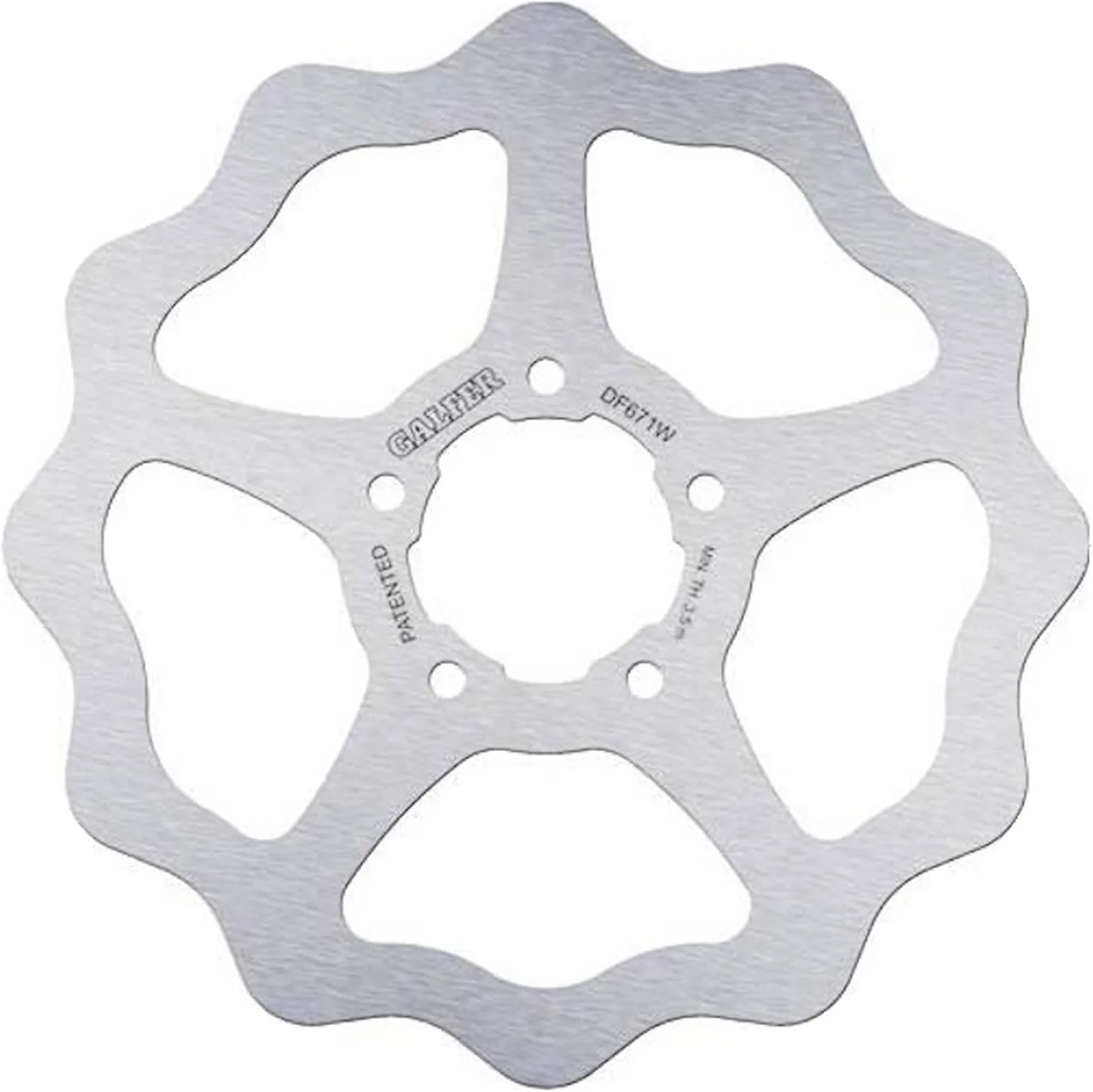 Disque De Frein Avant Fixe Wave - Galfer Compatible Avec Aprilia Scarabeo 400 Ie (2007)