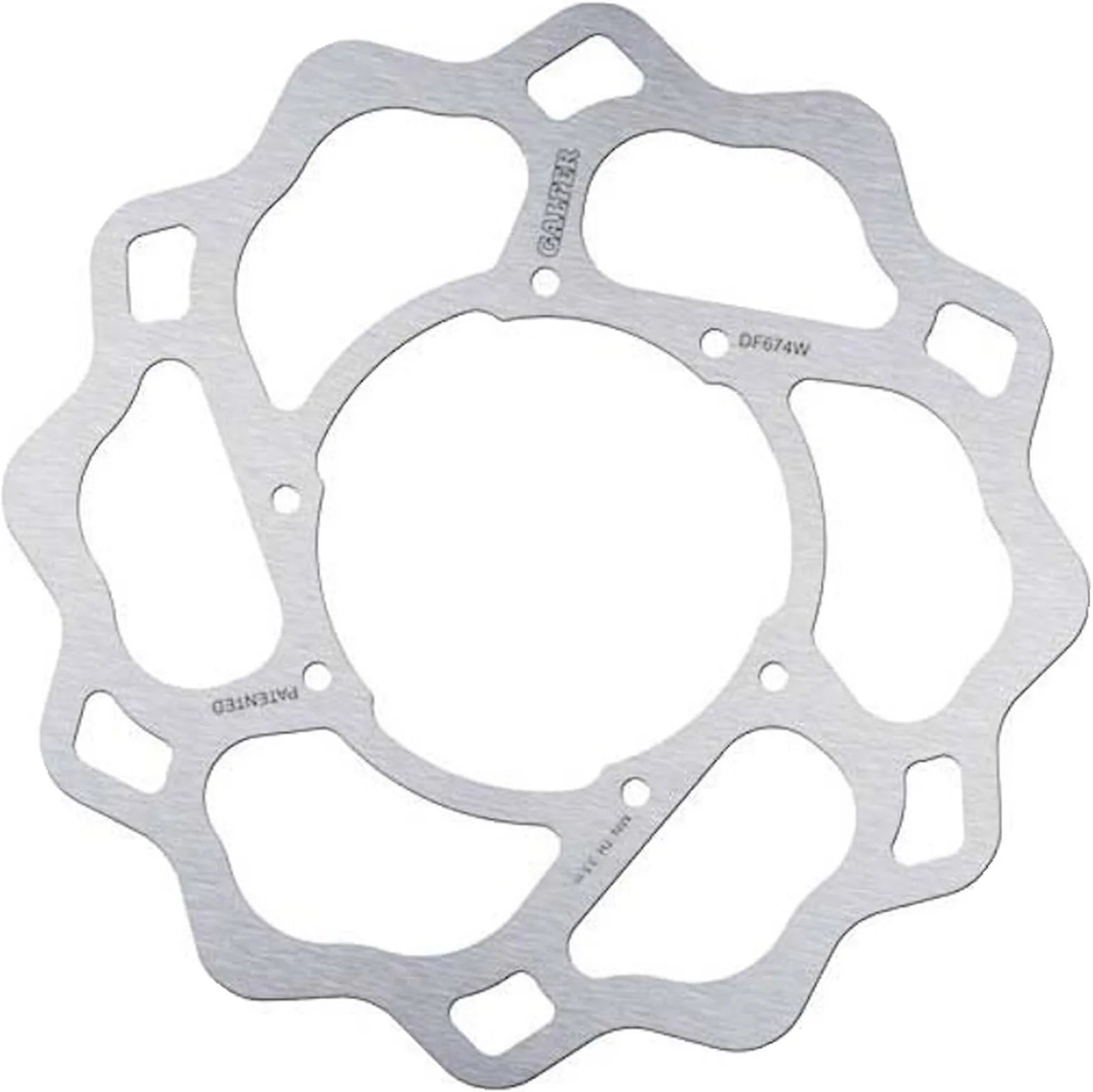Disque De Frein Avant Fixe Wave - Galfer Compatible Avec Beta Ar-T 50 (2003-2004)