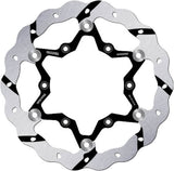 Front Floating Oversized Grooved Wave Brake Disc - Galfer Compatible With Gasgas Ec 250 Six Days (2011)