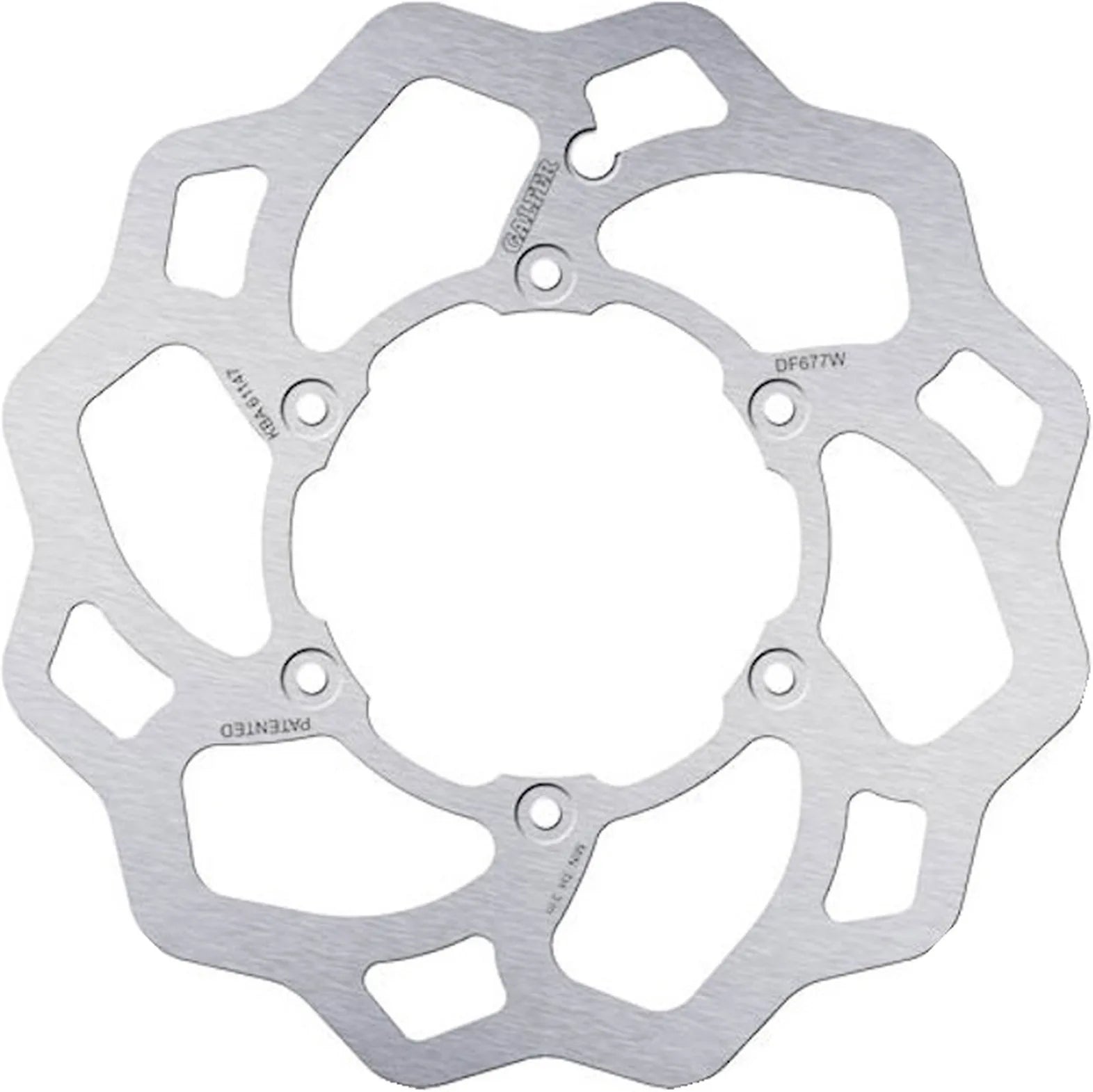 Disque De Frein Avant Fixe Wave - Galfer Compatible Avec Gasgas Ec 125 (1994)