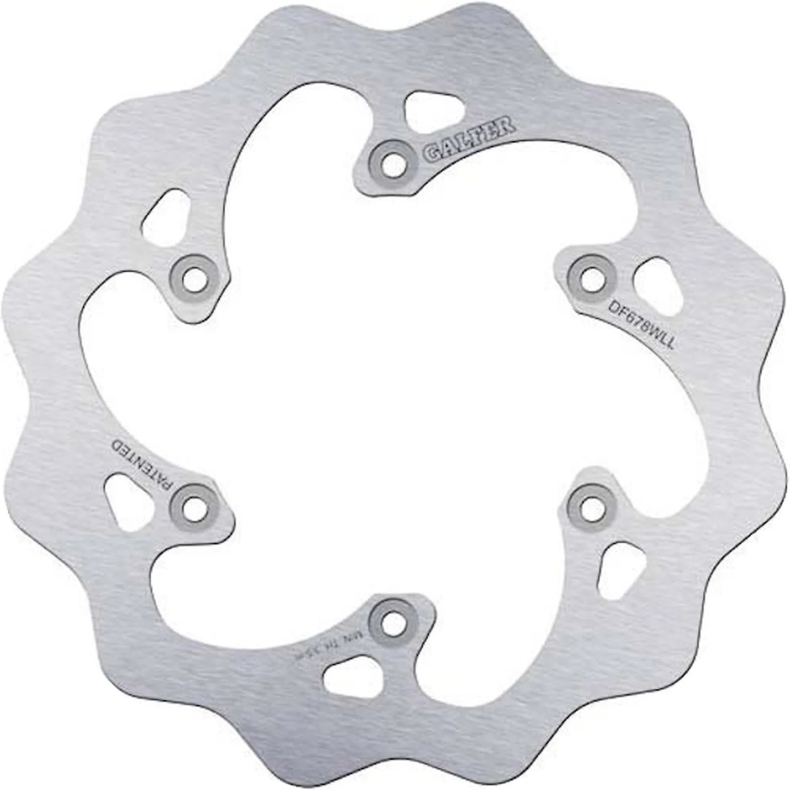Disque De Frein Arrière Fixe Wave - Galfer Compatible Avec Gasgas Ec 125 (1994)