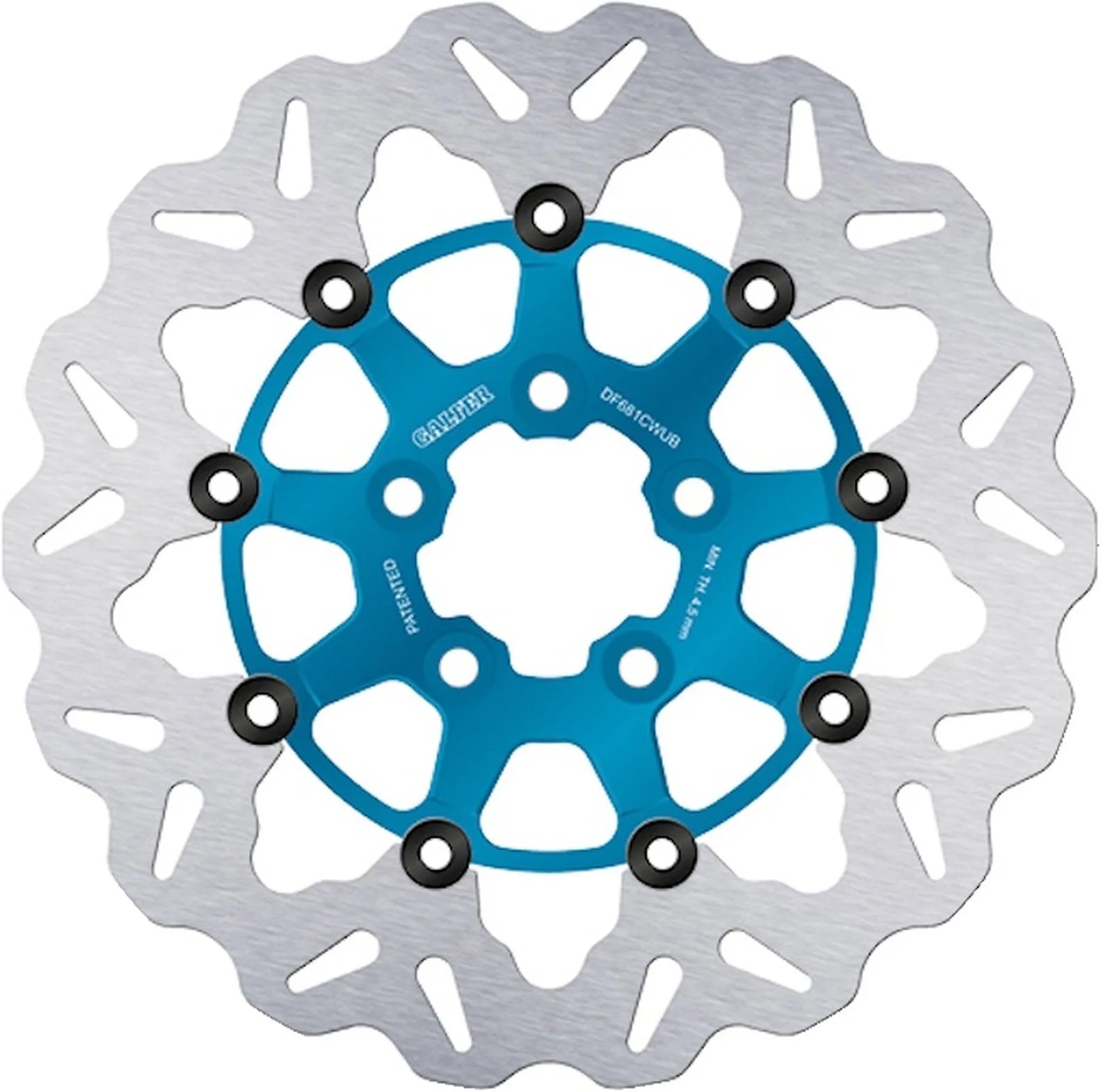Disque De Frein Arrière Flottant Wave - Galfer Compatible Avec Harley-Davidson Vrscdxanv Night Rod Special 1250 (2012)