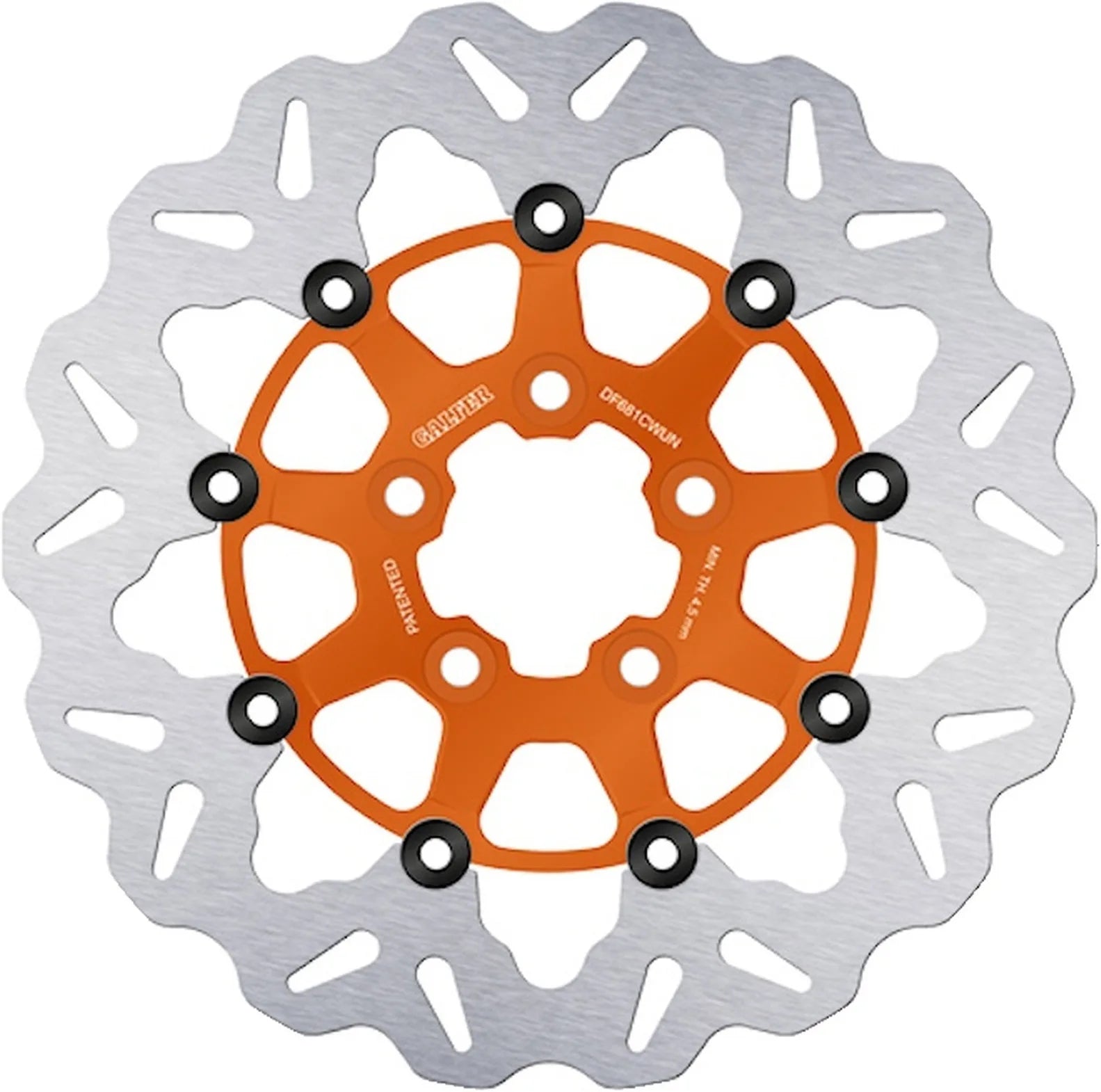 Disque De Frein Arrière Flottant Wave - Galfer Compatible Avec Harley-Davidson Vrscdx Night Rod Special 1450 (2007)