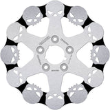 Rear Fixed Skull Brake Disc - Galfer Compatible With Harley-Davidson Fxstb Night Train Softail 1450 (1999)
