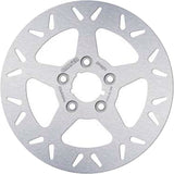 Rear Fixed Round Brake Disc - Galfer Compatible With Harley-Davidson Fxst 1340 Softail Custom (1984-1986)