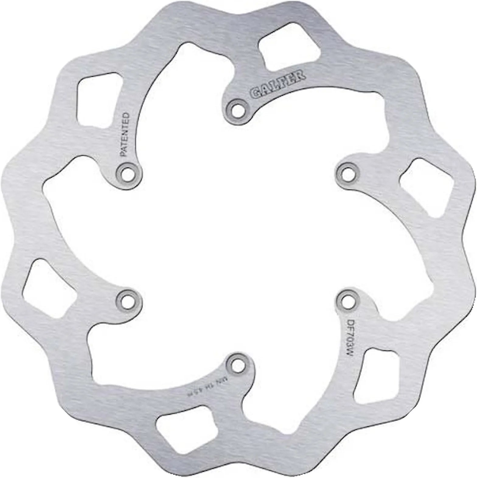 Disque De Frein Arrière Fixe Wave - Galfer Compatible Avec Benelli Tnt 1130 (2004)