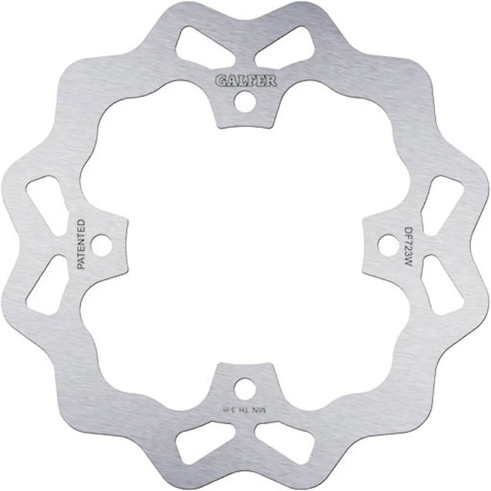 Disque De Frein Avant Fixe Wave - Galfer Compatible Avec Arctic Cat 500 Fi 5 (2005)
