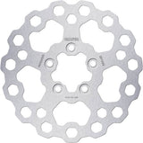 Rear Fixed Cubic Brake Disc - Galfer Compatible With Harley-Davidson Xl 1200 C Custom (2018)