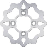 Front Left Fixed Wave Brake Disc - Galfer Compatible With Kawasaki Kfx 700 Team Green (2005)