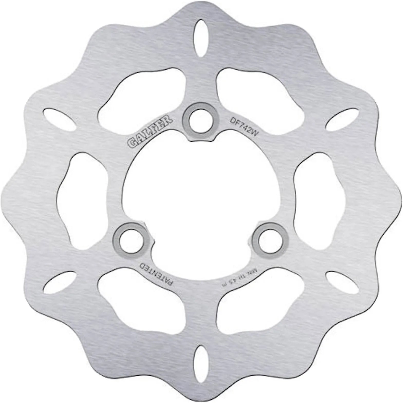 Disque De Frein Avant Fixe Wave - Galfer Compatible Avec Gasgas Hp Wild 240 (2003)