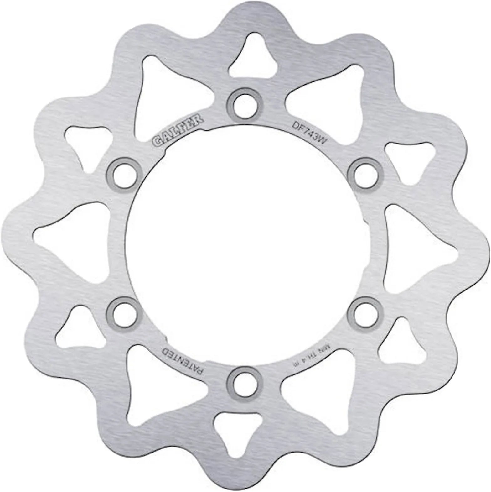 Disque De Frein Arrière Fixe Wave - Galfer Compatible Avec Gasgas Hp Wild 300 (2003)