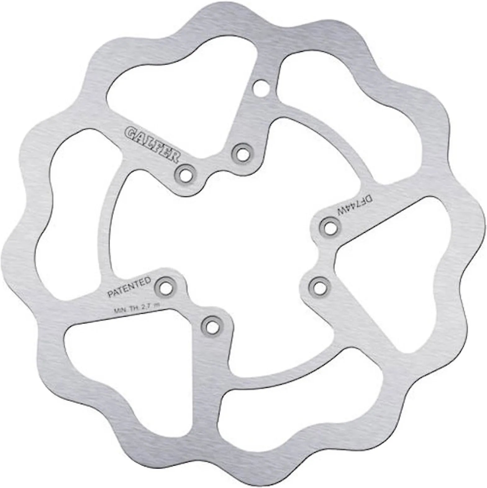 Disque De Frein Avant Fixe Wave - Galfer Compatible Avec Beta Ar-T 50 (2005)