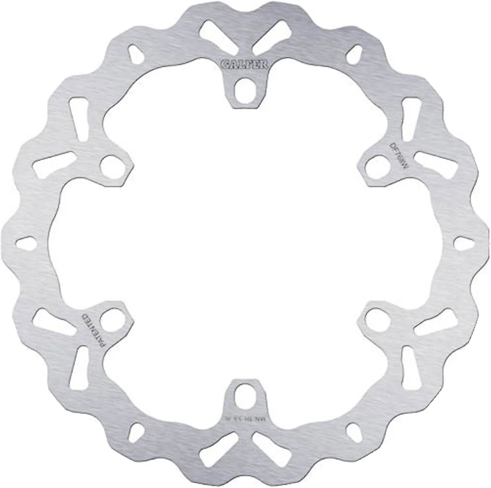 Disque De Frein Avant Fixe Wave - Galfer Compatible Avec Ducati Multistrada 1000 S Ds (2006)