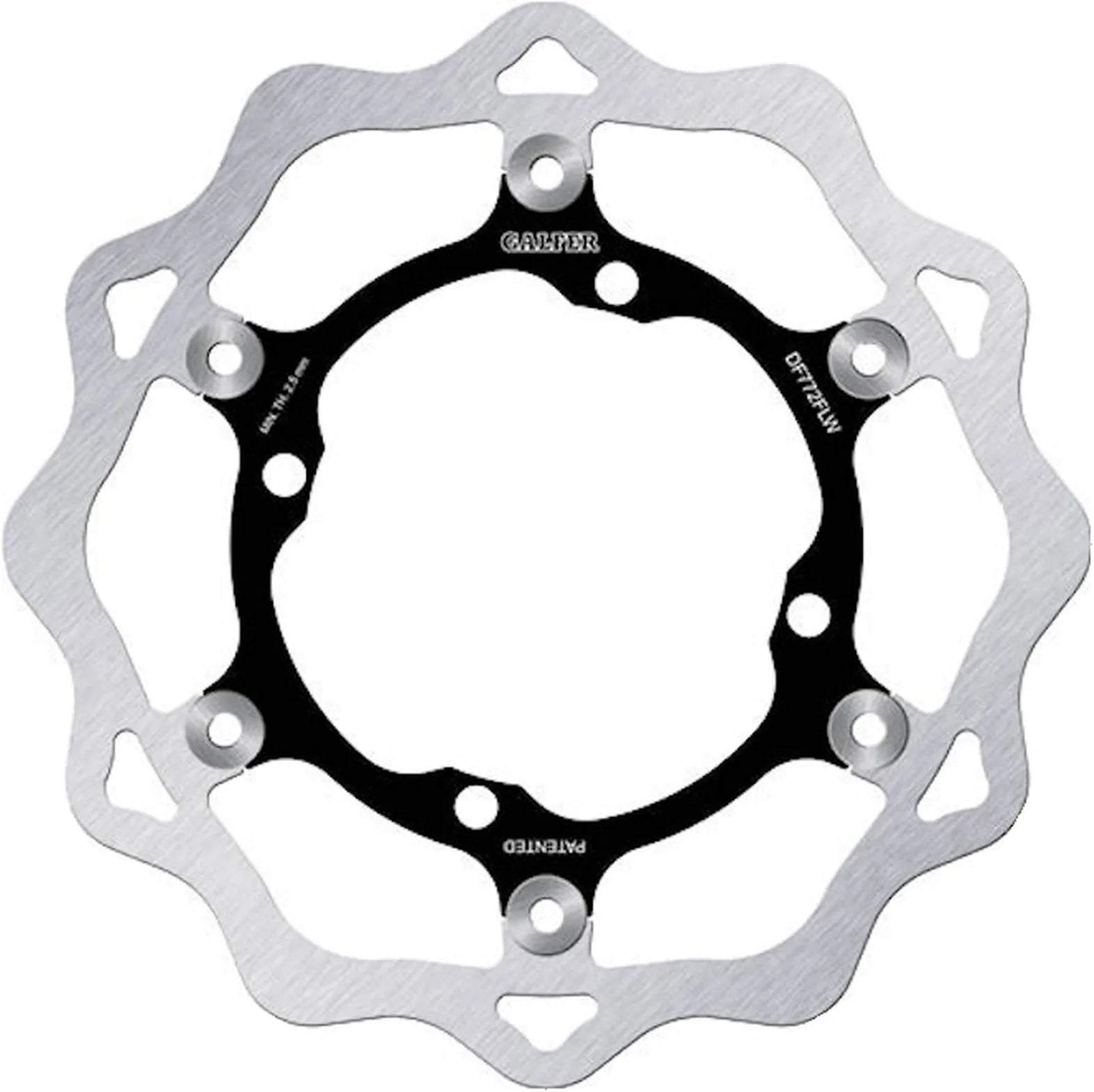 Front Floating Wave Brake Disc - Galfer Compatible With Sherco 3.0 Sef-R Isde 300 (2012)