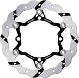 Front Floating Grooved Wave Brake Disc - Galfer Compatible With Sherco 300 Se Fork Sachs (2014)