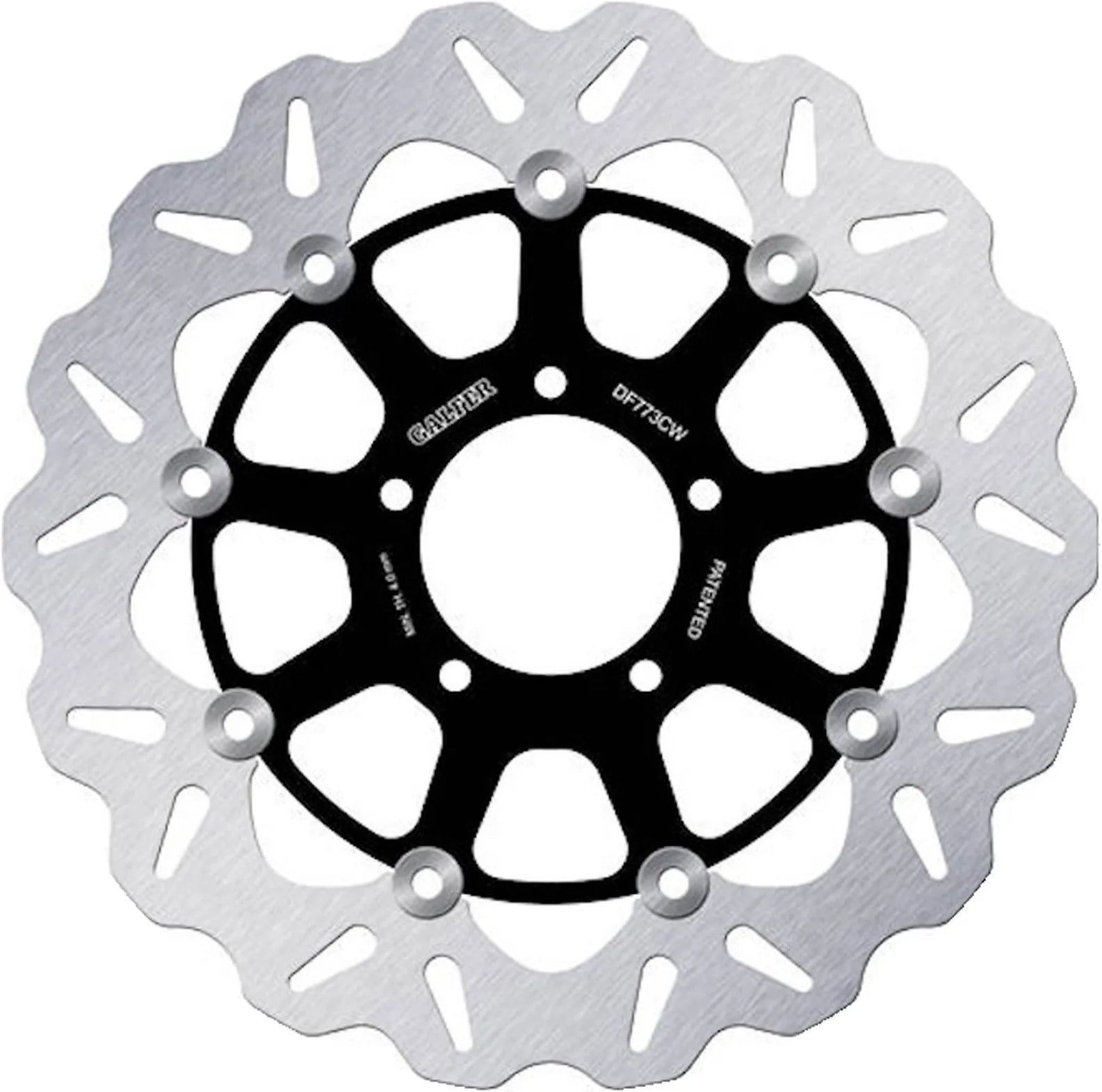 Disque De Frein Avant Flottant Wave - Galfer Compatible Avec Ducati Hypermotard 1100 S (2007-2009)