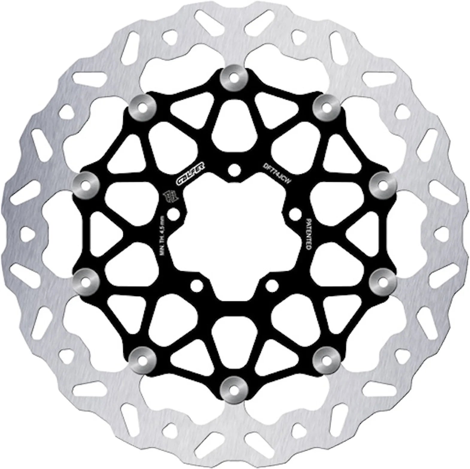 Disque De Frein Avant Floatech Wave - Galfer Compatible Avec Ducati 1199 Panigale Superleggera (2014)