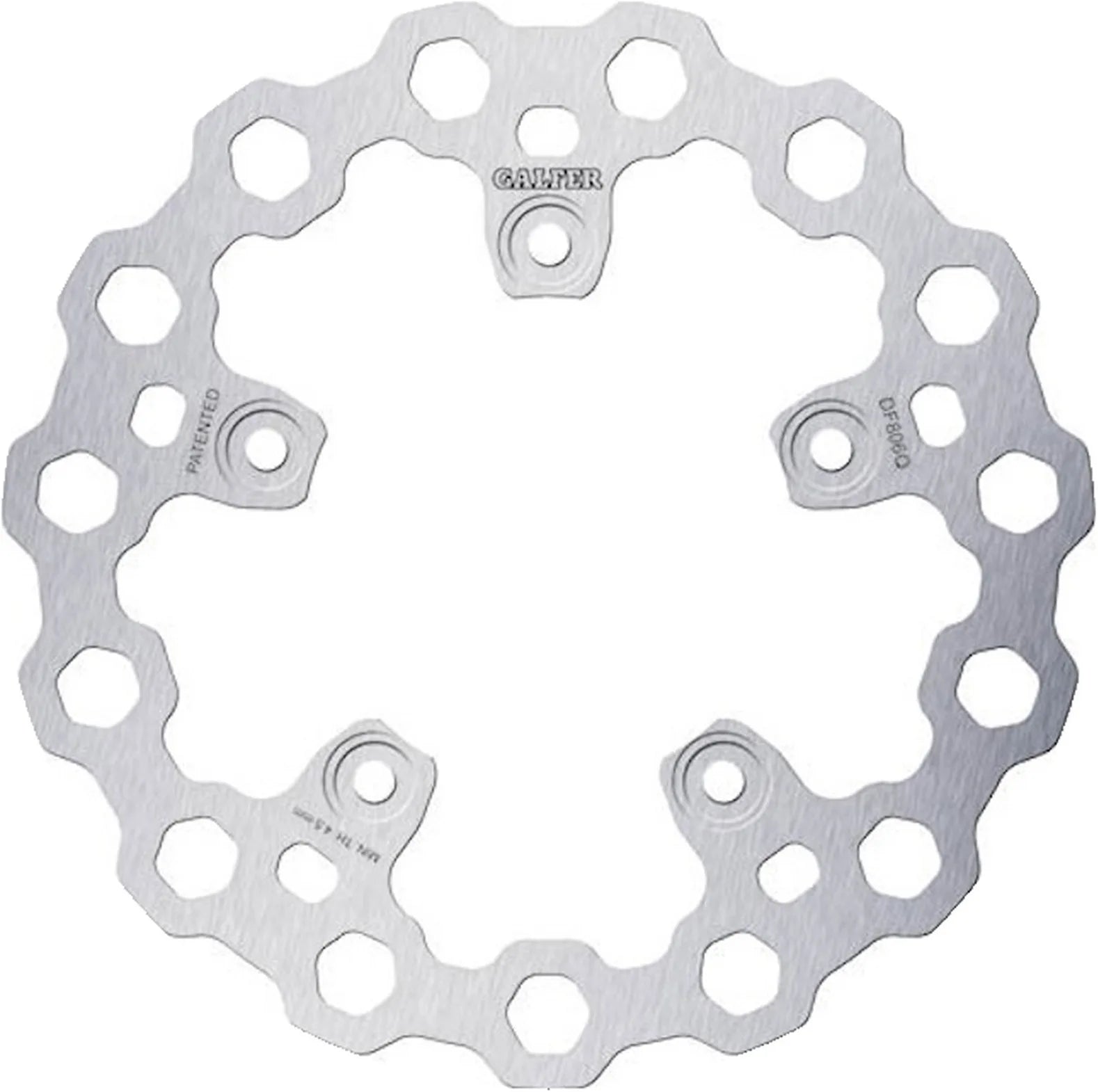 Disque De Frein Arrière Fixe Cubique - Galfer Compatible Avec Gasgas Supermoto 700 (2022)